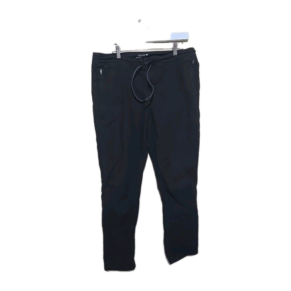 Roark Layover Traveler Black Chino Outdoor Gorpcore Hiking Pants Men's Size 34